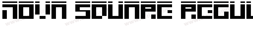 Nova Square Regular字体转换 Nova Square Regular字体转换